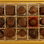 Candy Tray sf Gold Frame